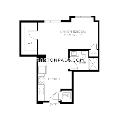 Cambridge 0 Bed 1 Bath CAMBRIDGE  Alewife - $2,308 No Fee