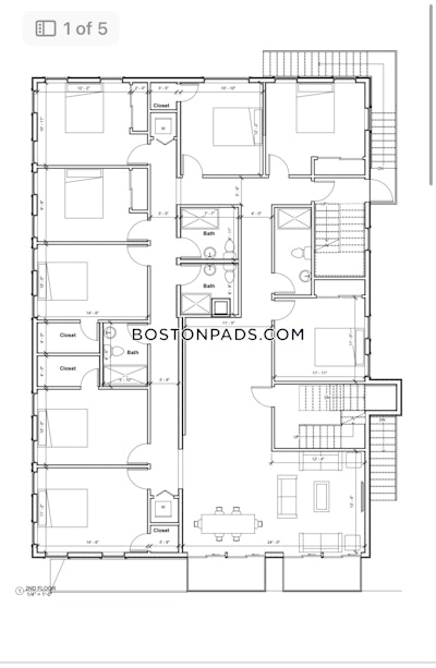 Somerville 3 Beds 1 Bath  Tufts - $4,500