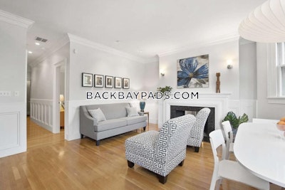 Back Bay Apartment for rent 3 Bedrooms 2 Baths Boston - $6,000 50% Fee