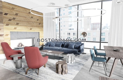 Seaport/waterfront Apartment for rent 2 Bedrooms 1 Bath Boston - $5,616 No Fee