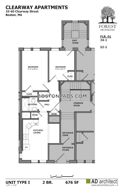 Back Bay Apartment for rent 2 Bedrooms 1 Bath Boston - $4,600